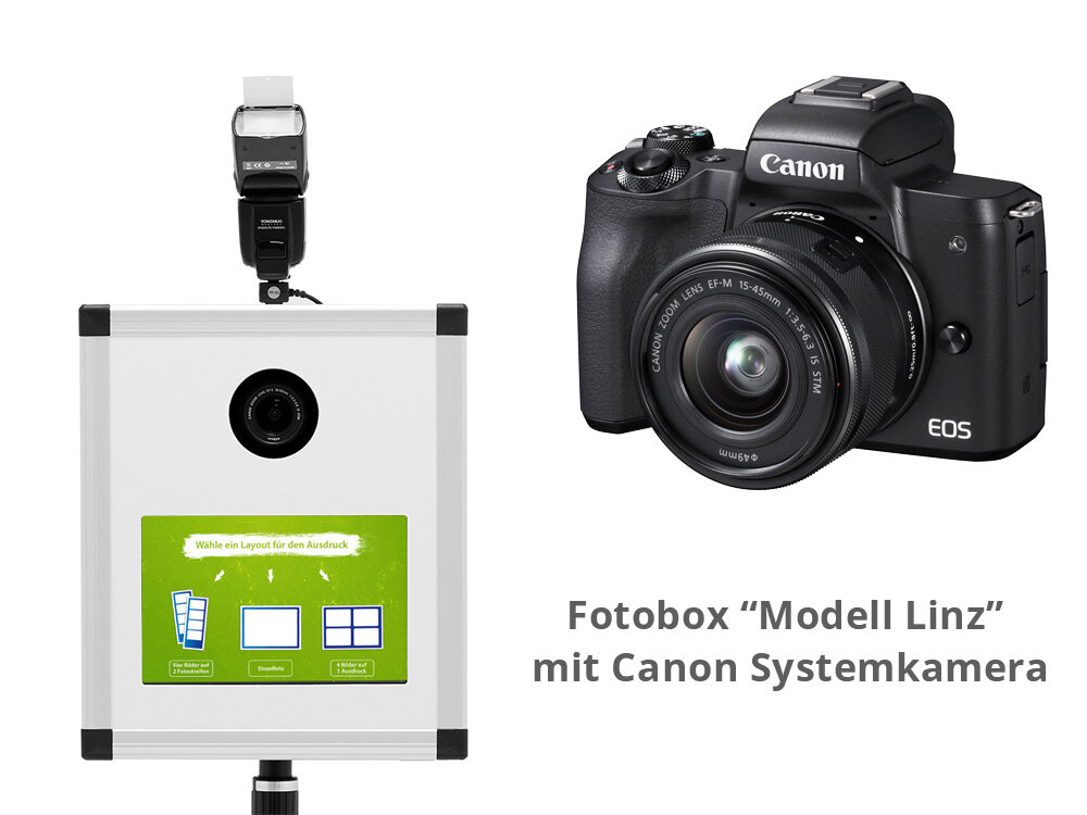 Photobooth kaufen mit Canon Kamera