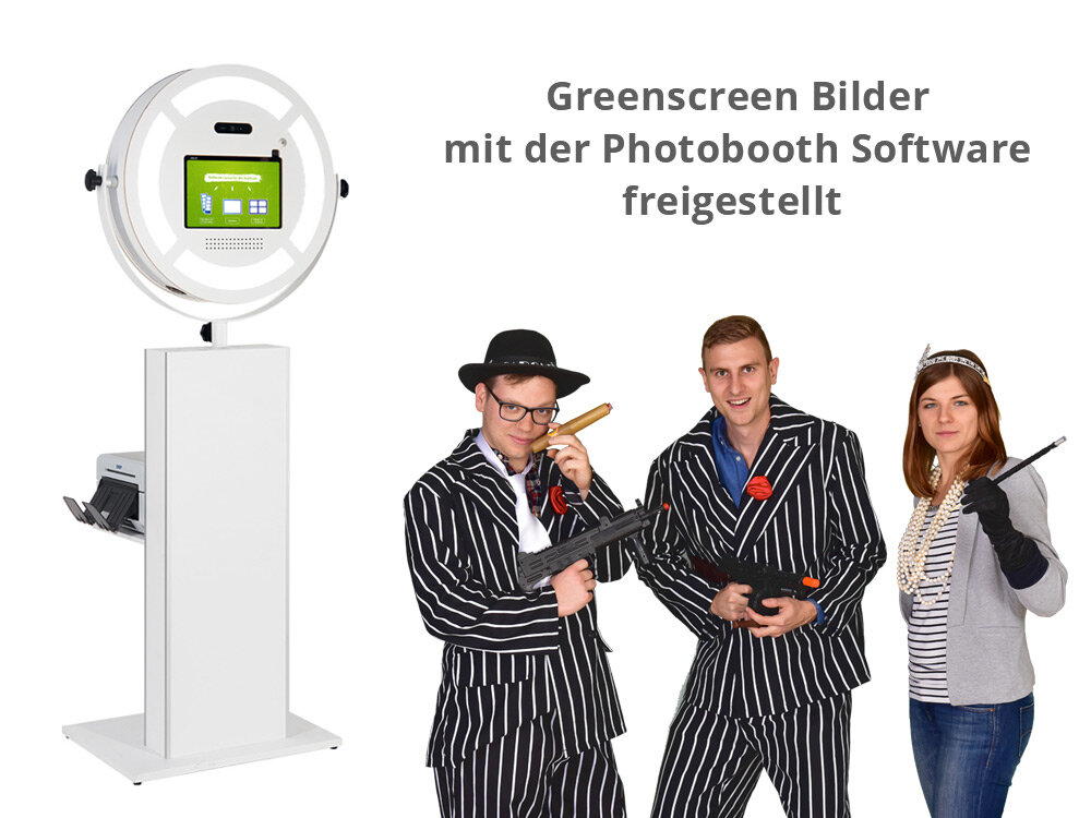 Photobooth mit Greenscreen Software