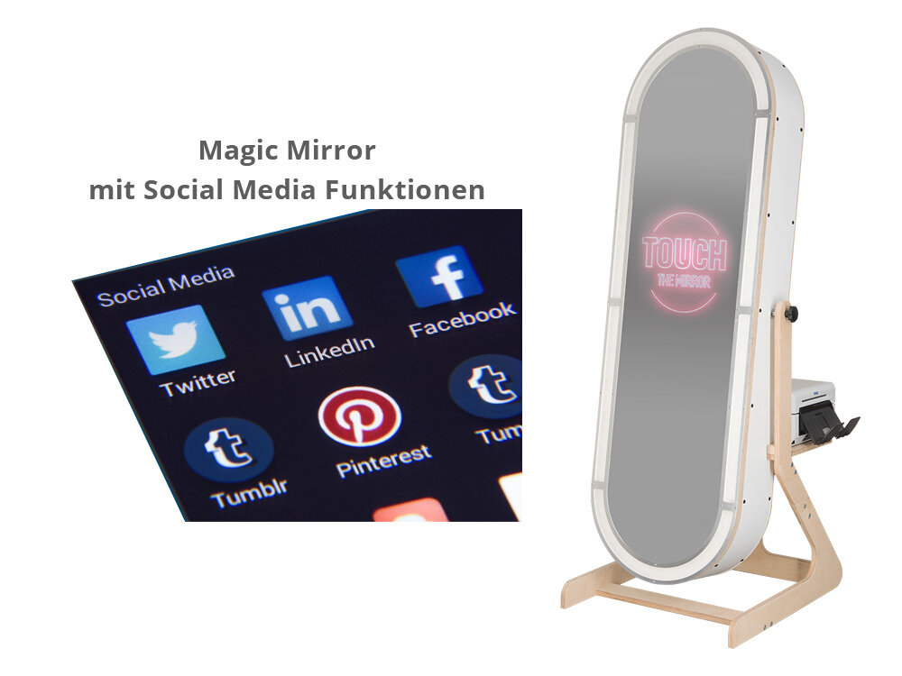 Magic Mirror mit Social Media Software