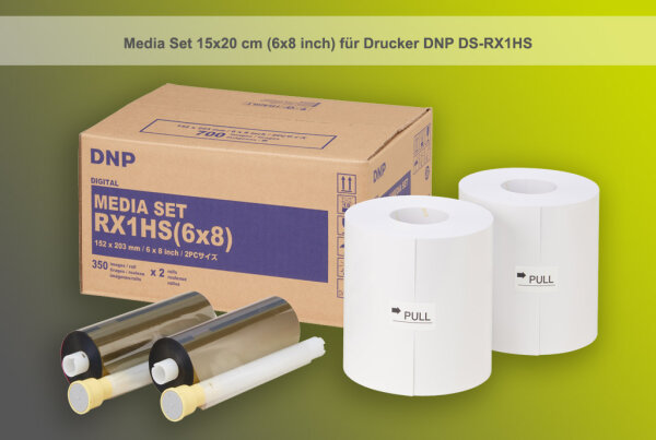 DNP DS-RX1HS Media Set 13x18 (5x7 inch) für 800 Prints