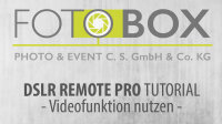 Videofunktion - DSLR Remote Pro Tutorial